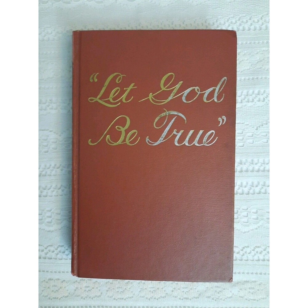 Let God Be True 1952 Watchtower Bible and Tract Society Second Edition HC, JW